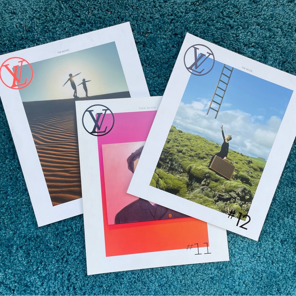 Set of 3 Louis Vuitton Magazines